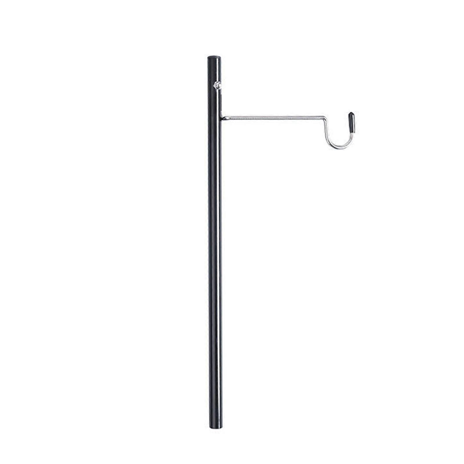 Camping Lamp Stand Multi-function Camping Stand Folding Cookware Hanging Rack Outdoor Tool Hanging Organizer with Hooks