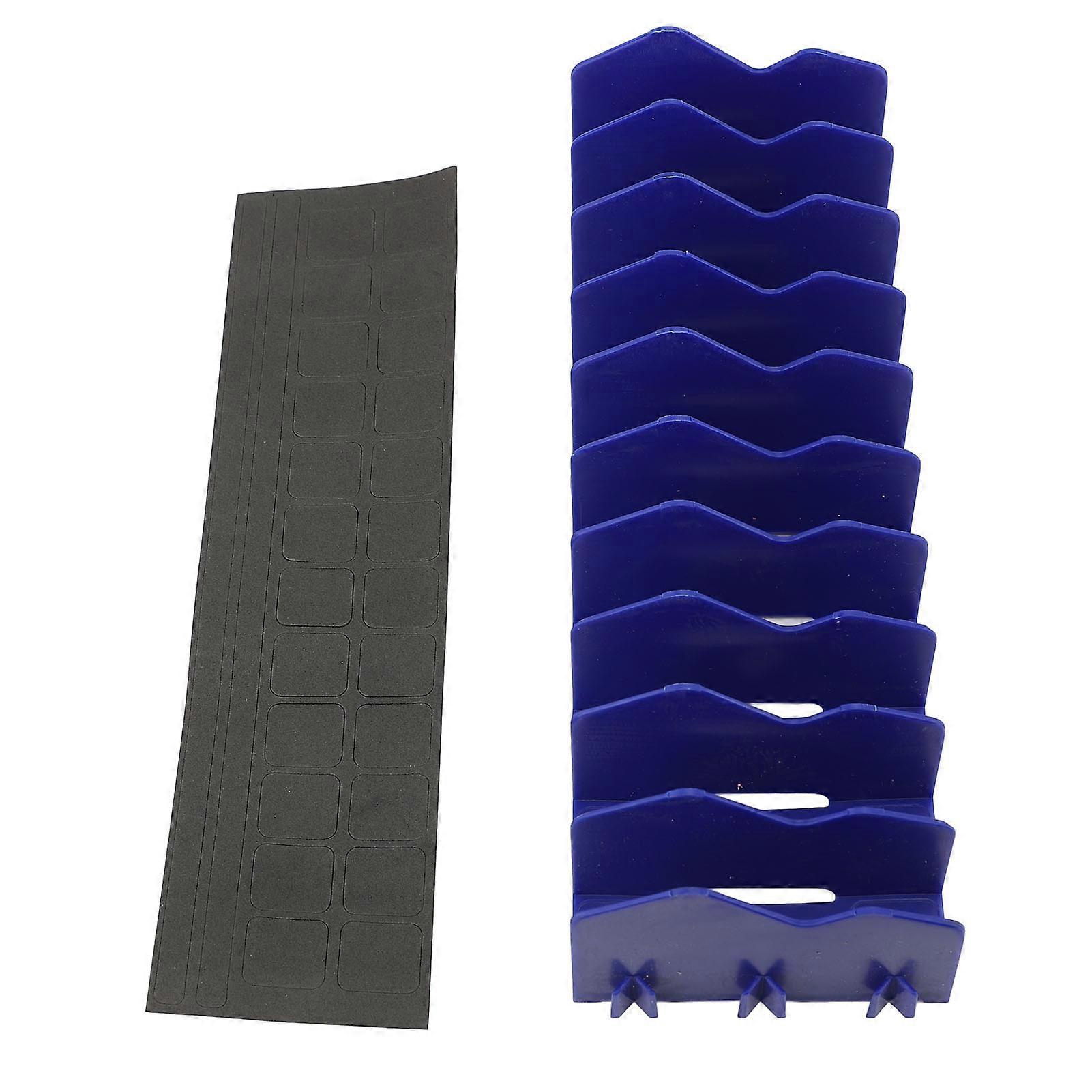 Plier Rack Modular Design Easy Access Space Saving Stable Base Multipurpose Plier Organizer Holder Blue