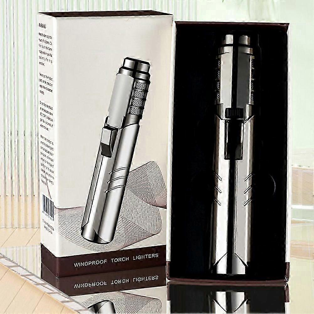 Briquet à Jet (torche) Turbo Anti-vent Pour Cuisine, Soudure, Cigare - Puissant Et Polyvalent