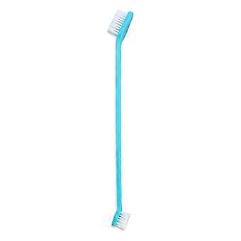 Dogs Toothbrush for Pet Tooth Cleaning Tool Soft Pet Small Head Toothbrush Dogs Brush Bad Breath Teeth Care Supplies  Pink