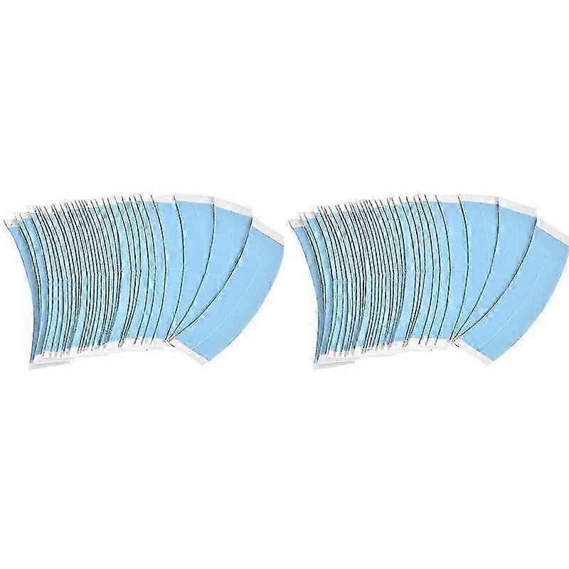 72Pc/Lot Strong Fixed Double Tape Wig Adhesive Extended Hair Tape Waterproof for Toupee Lace Wig Film with Slitting Line