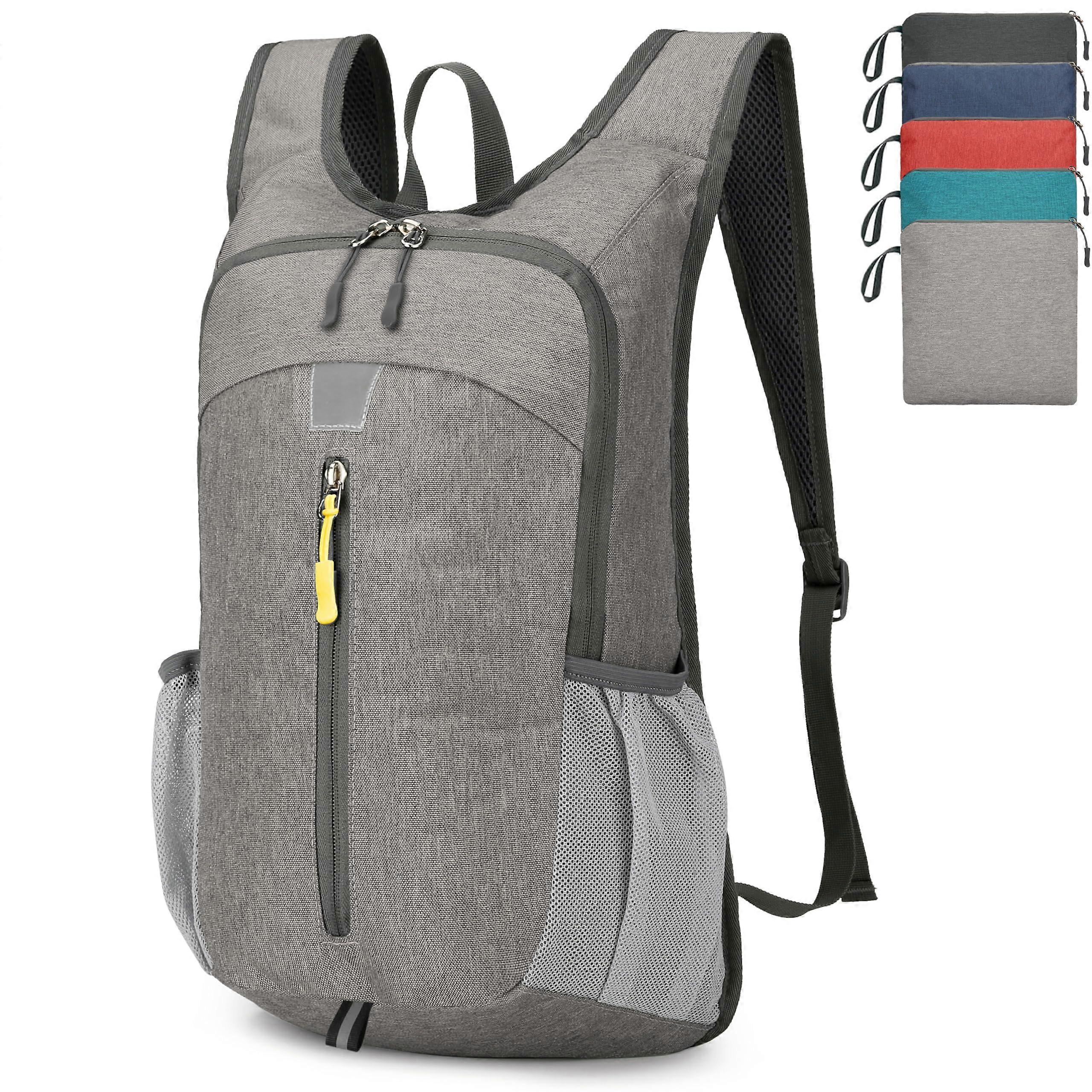 Foldable Water Resistant Hiking Backpack 20L Lightweight Travel Pack with Adjustable Straps and Multiple Pockets