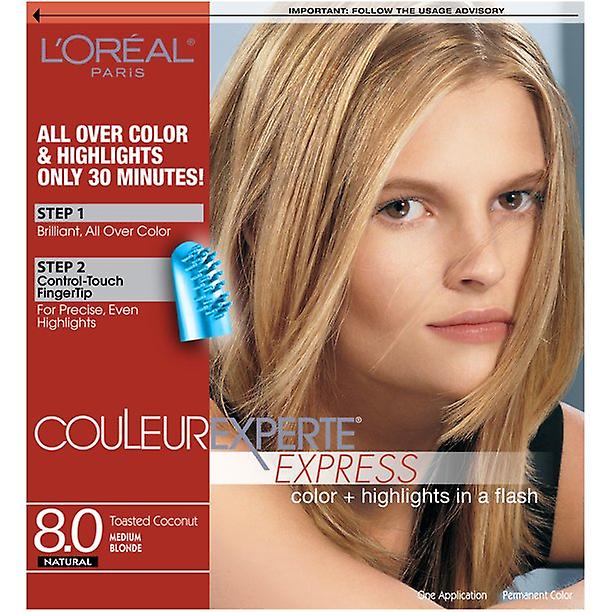 L'oreal Paris Couleur Experte Color + Lucas, Rubio Medio - Coco Tostado, 1 Kit