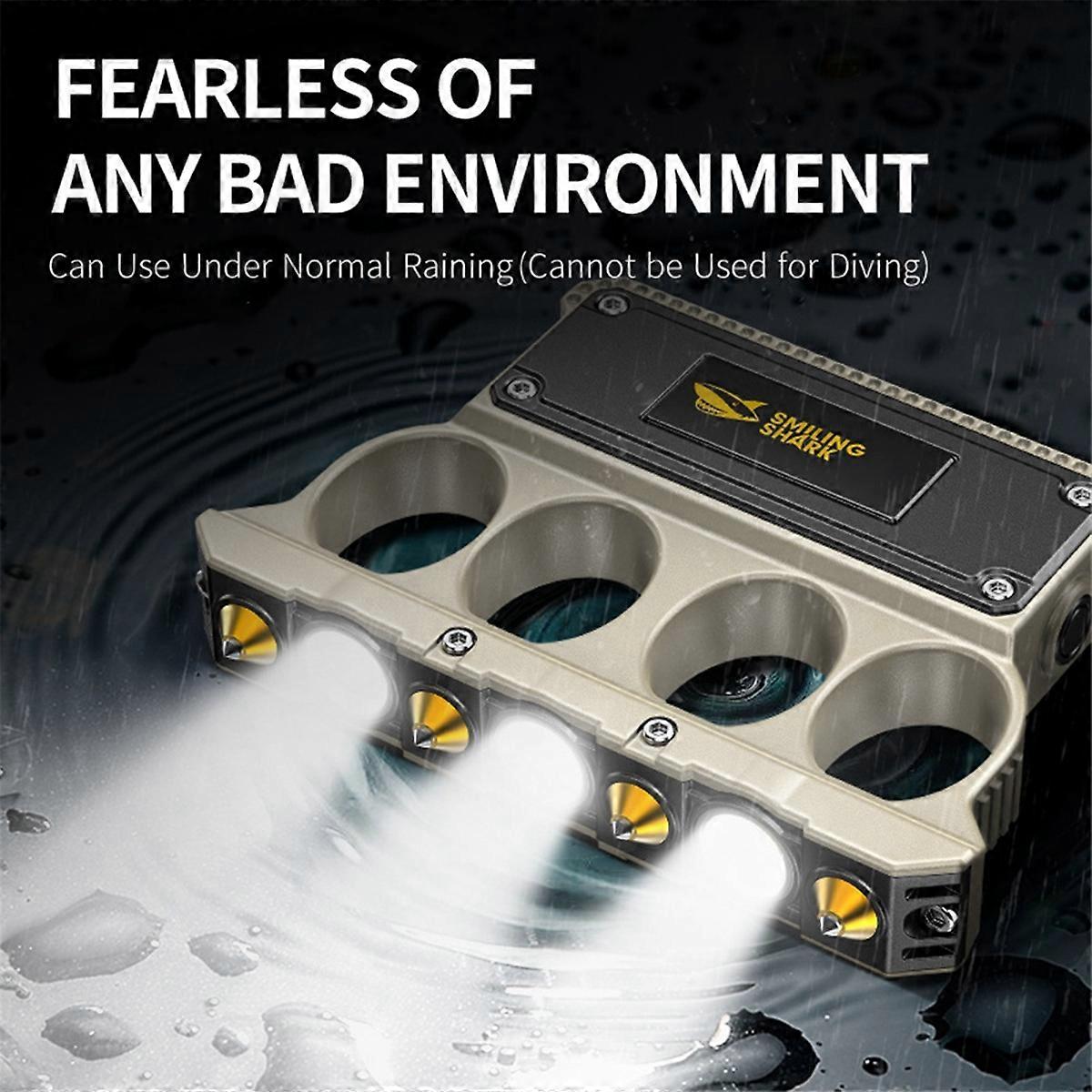 SMILING SHark Multifunctional Titanium Finger Light C