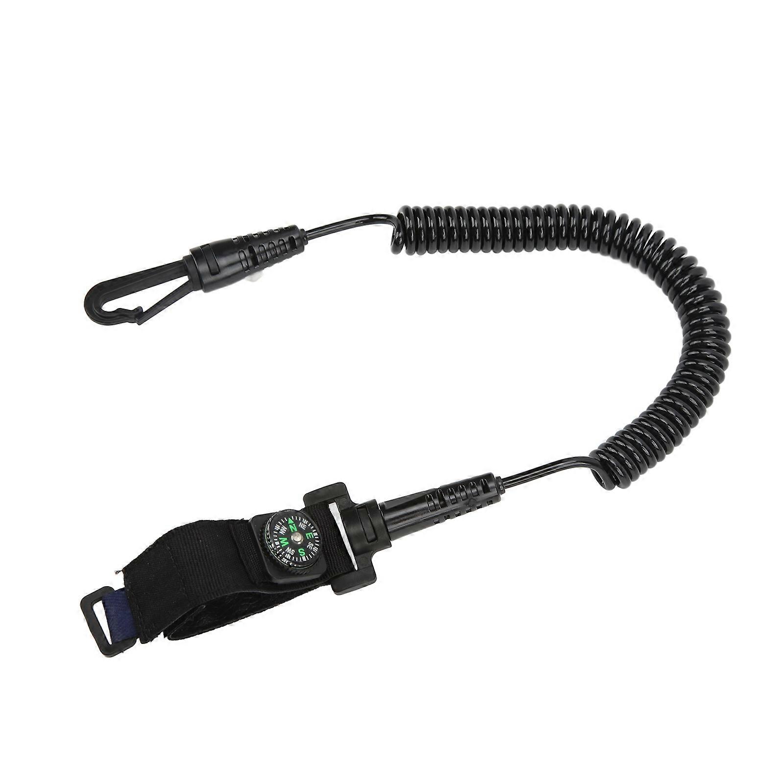 Canoe Kayak Paddle Leash, Elastic Rope, Nylon Construction
