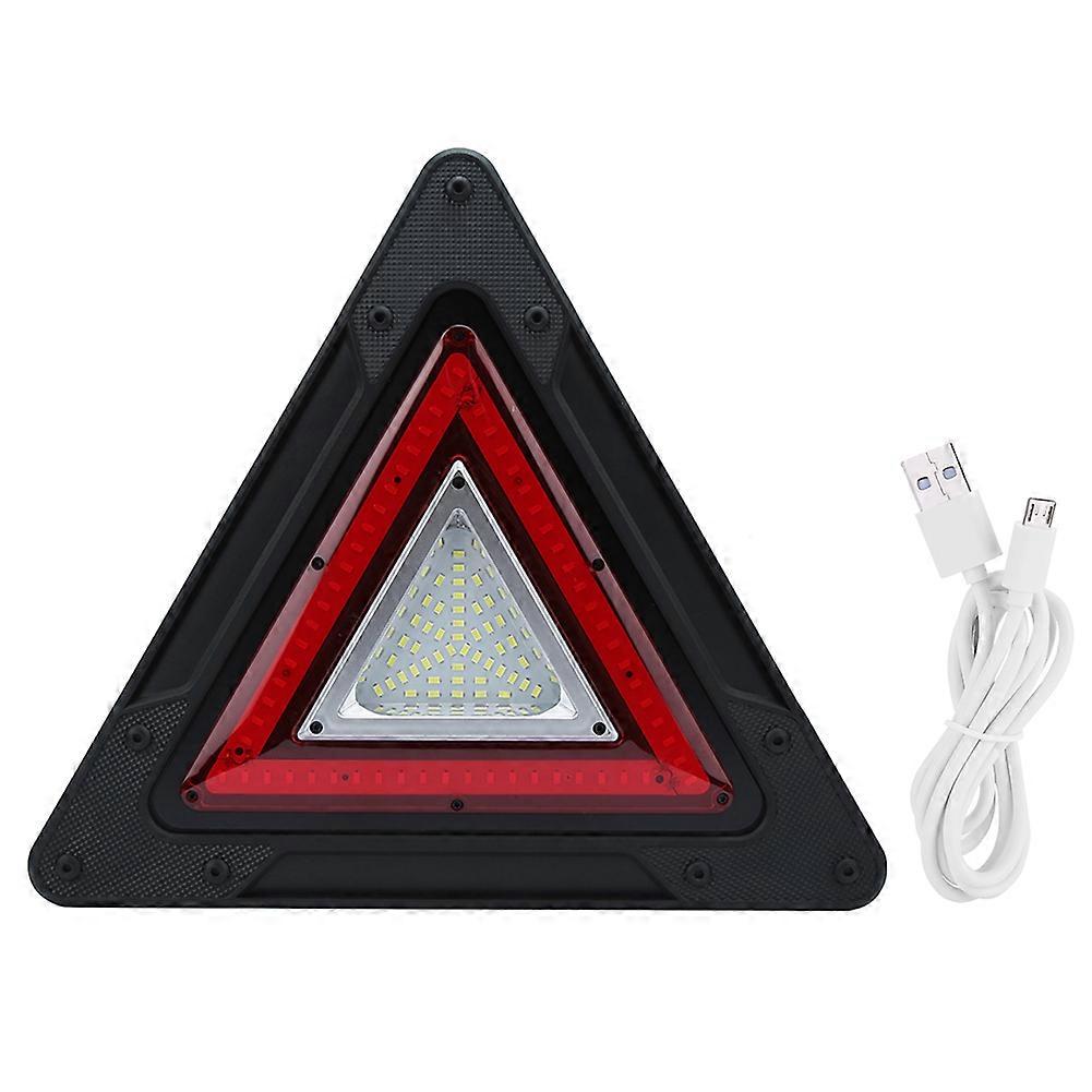 USB Charging LED Worklight Triangular COB Floodlight Multi-function Portable Outdoor Camping Lamp with Hook