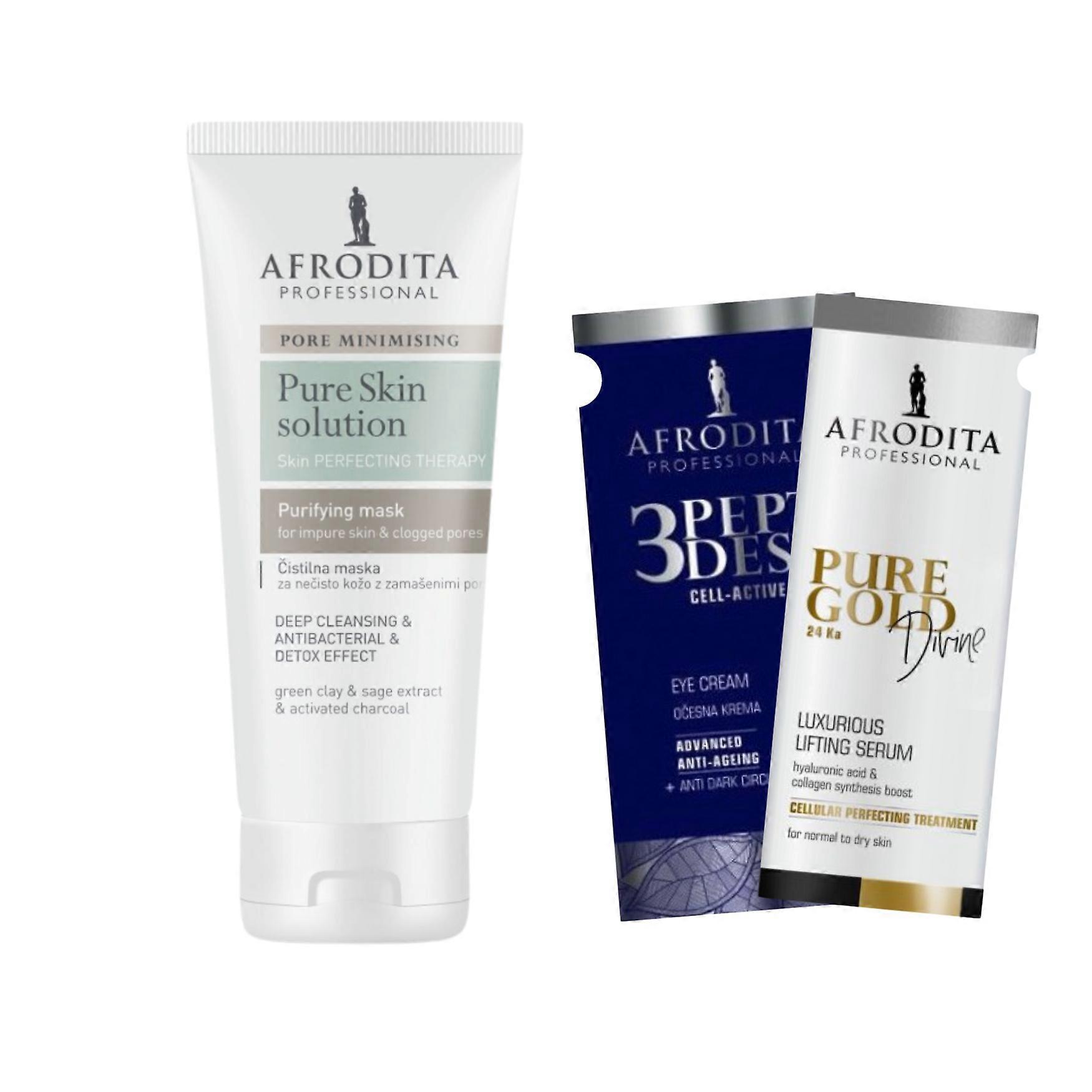 Afrodita Pure Skin Solution Purifying Mask + 2 Samples
