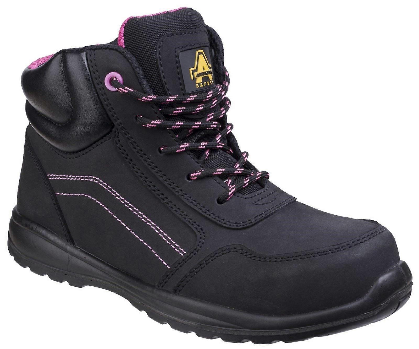 Amblers Safety Black AS601 Lydia Composite Safety Boot With Side Zip