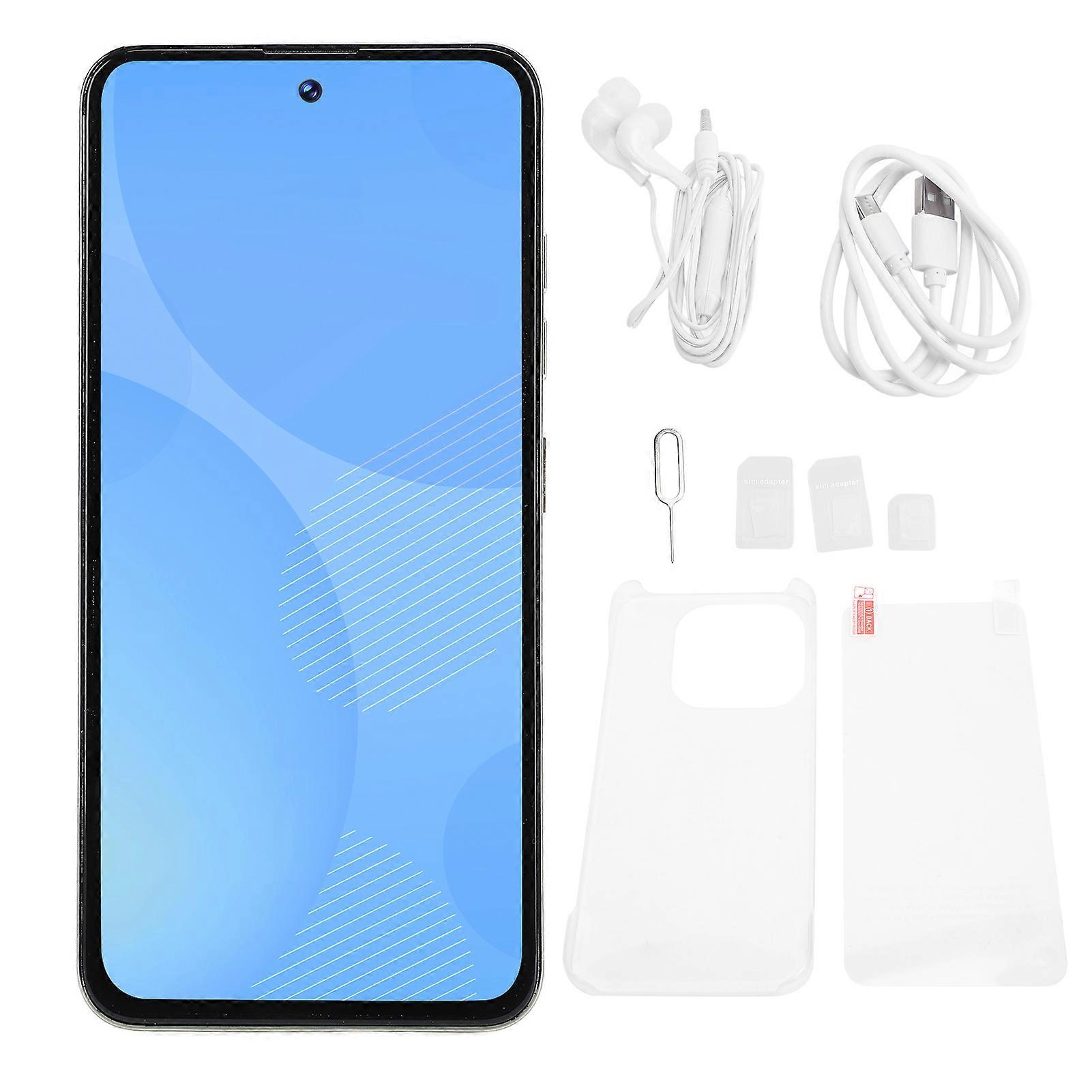 6.54 Inch 3G Phone 4GB 32GB Smartphone for Android 10.0 Fingerprint Face Unlock 2MP 5MP Camera 3500mAh Battery MTK6580 Quad Core