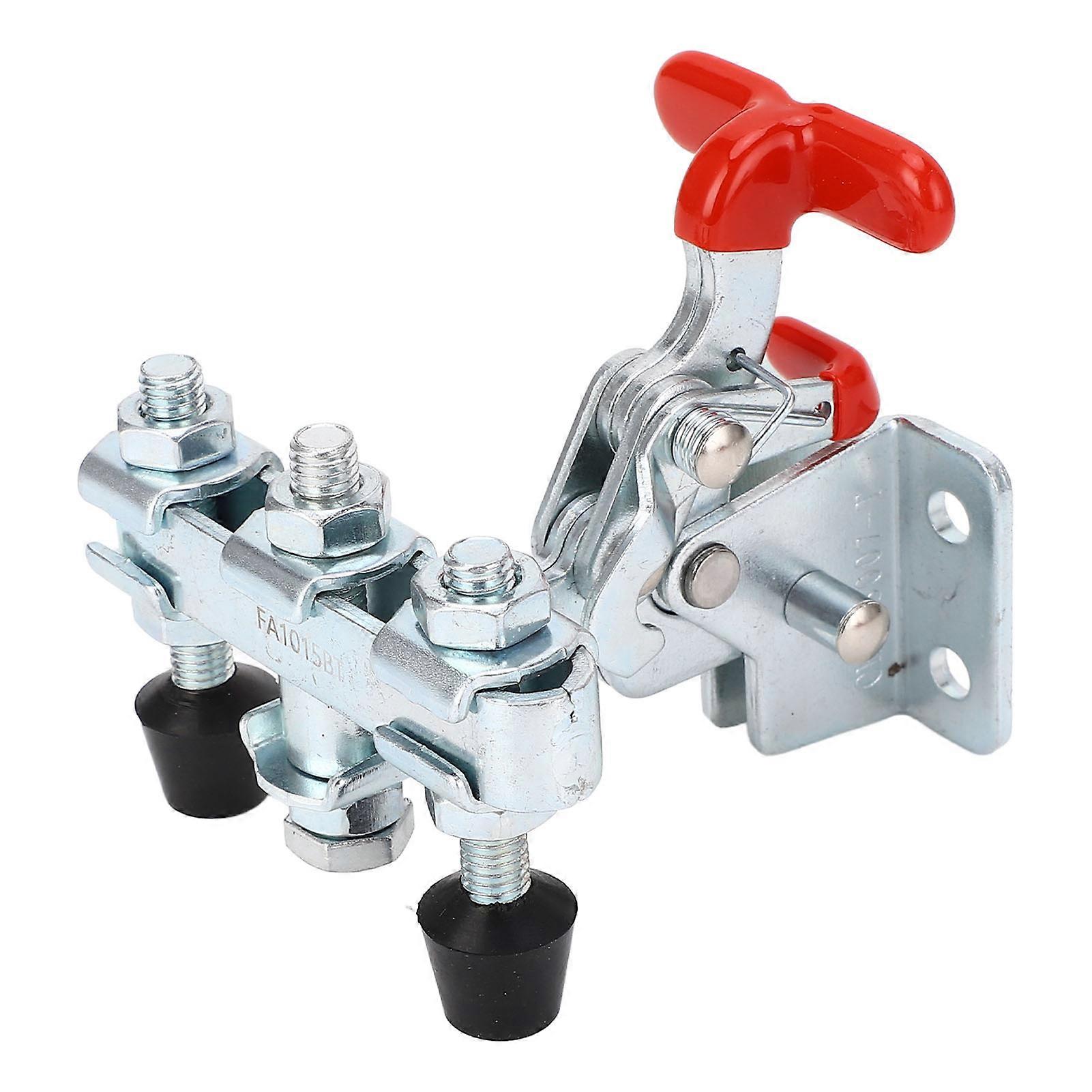 Double Head Anti Vibration Adjustable Shaft Self Locking Quick Toggle Clamp Fixing Fixture 150kg Holding Capacity