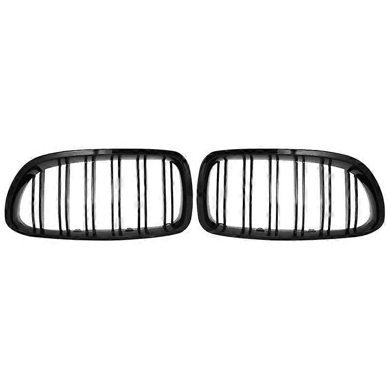 Gloss Black Car Front Kidney Grille Grill for- 5 Series F10 F11 F18 M5 2010-2017