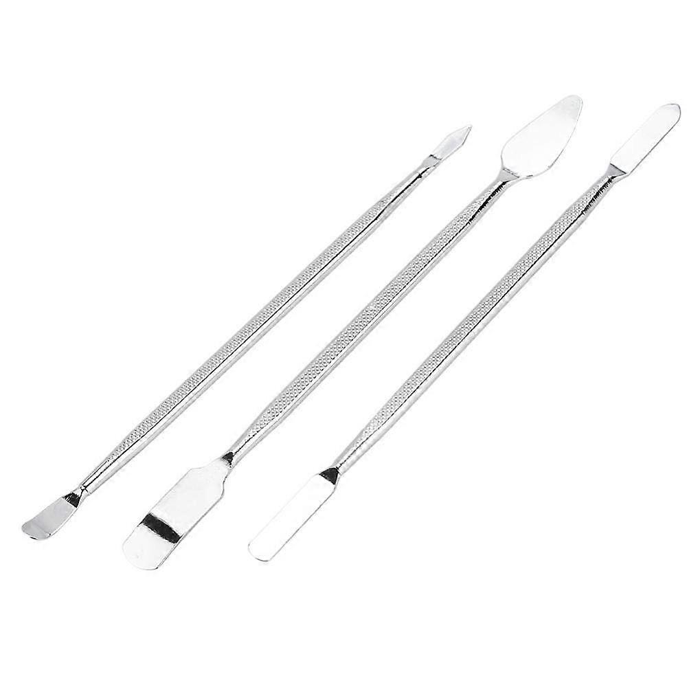 3Pcs Dual Ends Metal Spudger Set For Mobile Phone LCD Tablet Opening Spudger Tool Repair Kit