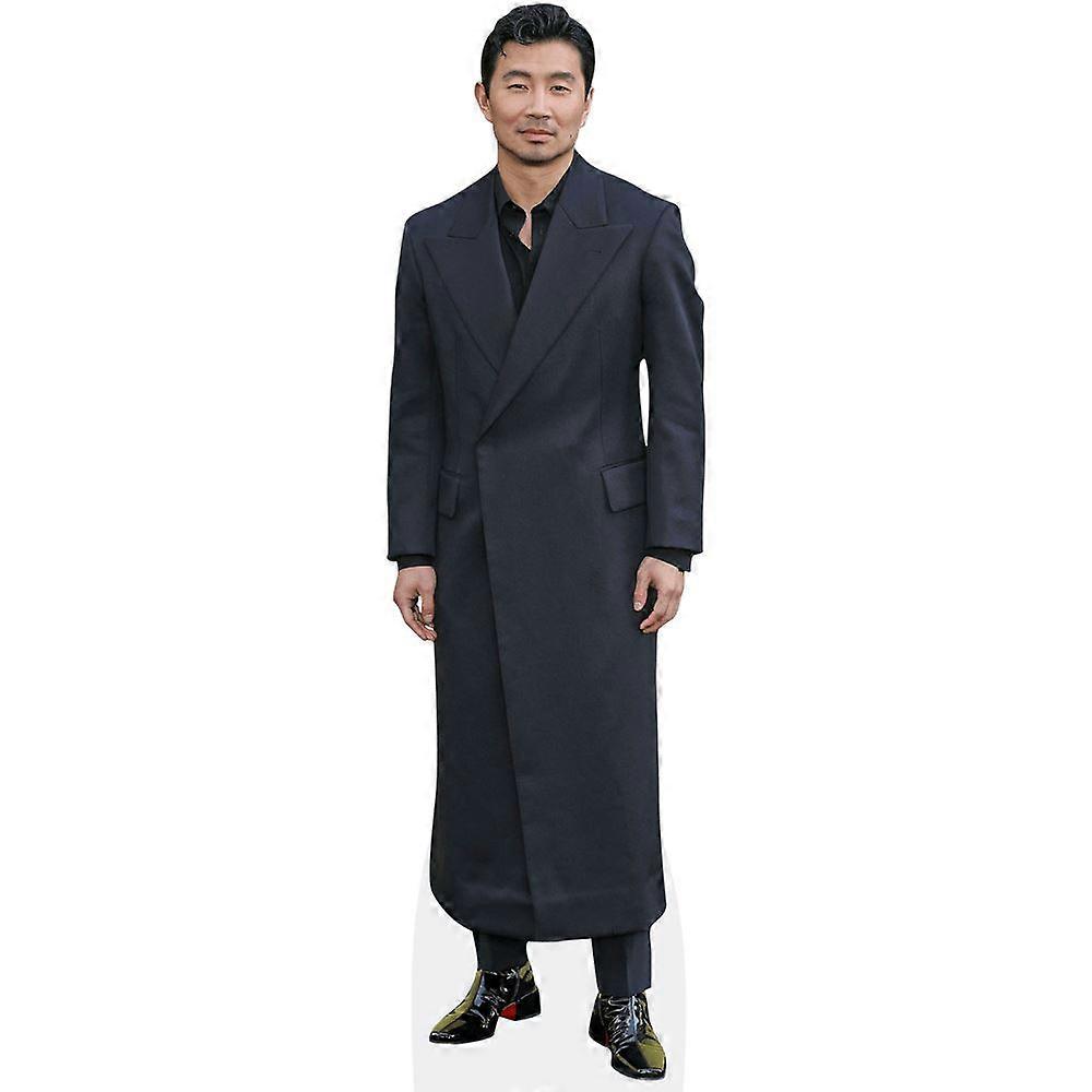 Simu Liu (Coat) Cardboard Cutout (lifesize OR mini size). Standee. Stand Up.
