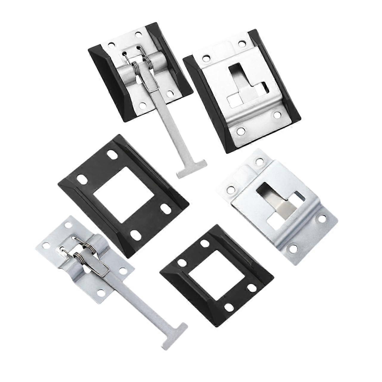 Enhanced Security RV Door Holder Kit, Durable Trailer Door Latch for Trucks, Compatible with Most RV Models