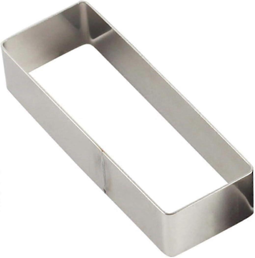 Rectangular Cake Molds,stainless Steel Cake Mousse Ring Rectangle Cookie Cutter