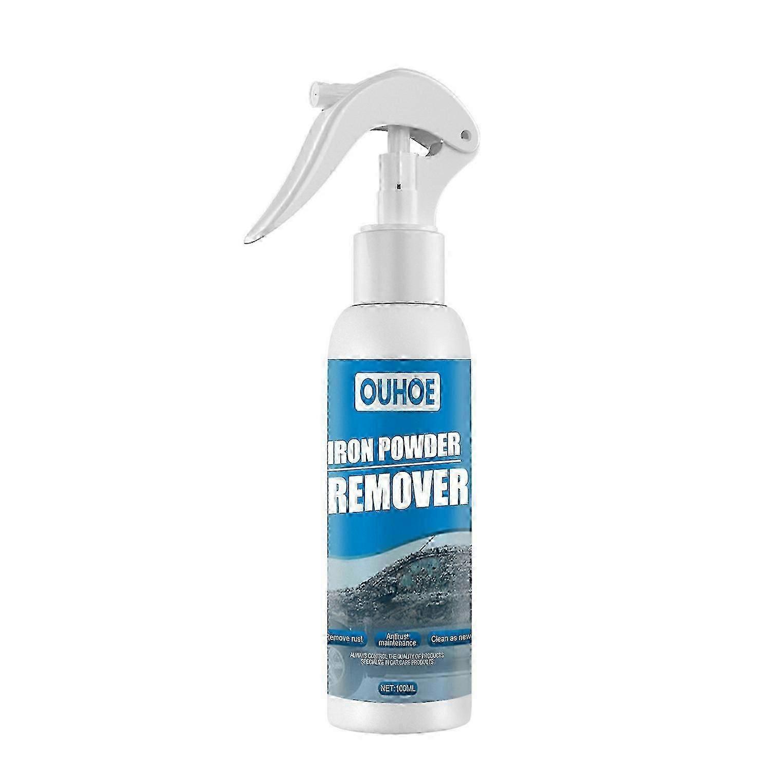 OUHOE Auto Iron Powder Rust Remover Spray Rust Remover Auto Products Stain Remover Rust Remover Clea