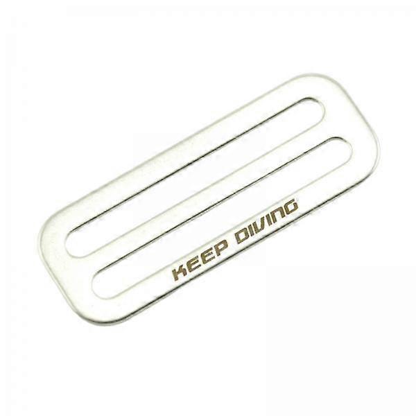 6xDiving Belt Slide Keeper 2inch Webbing Glider Adjustable for Underwater