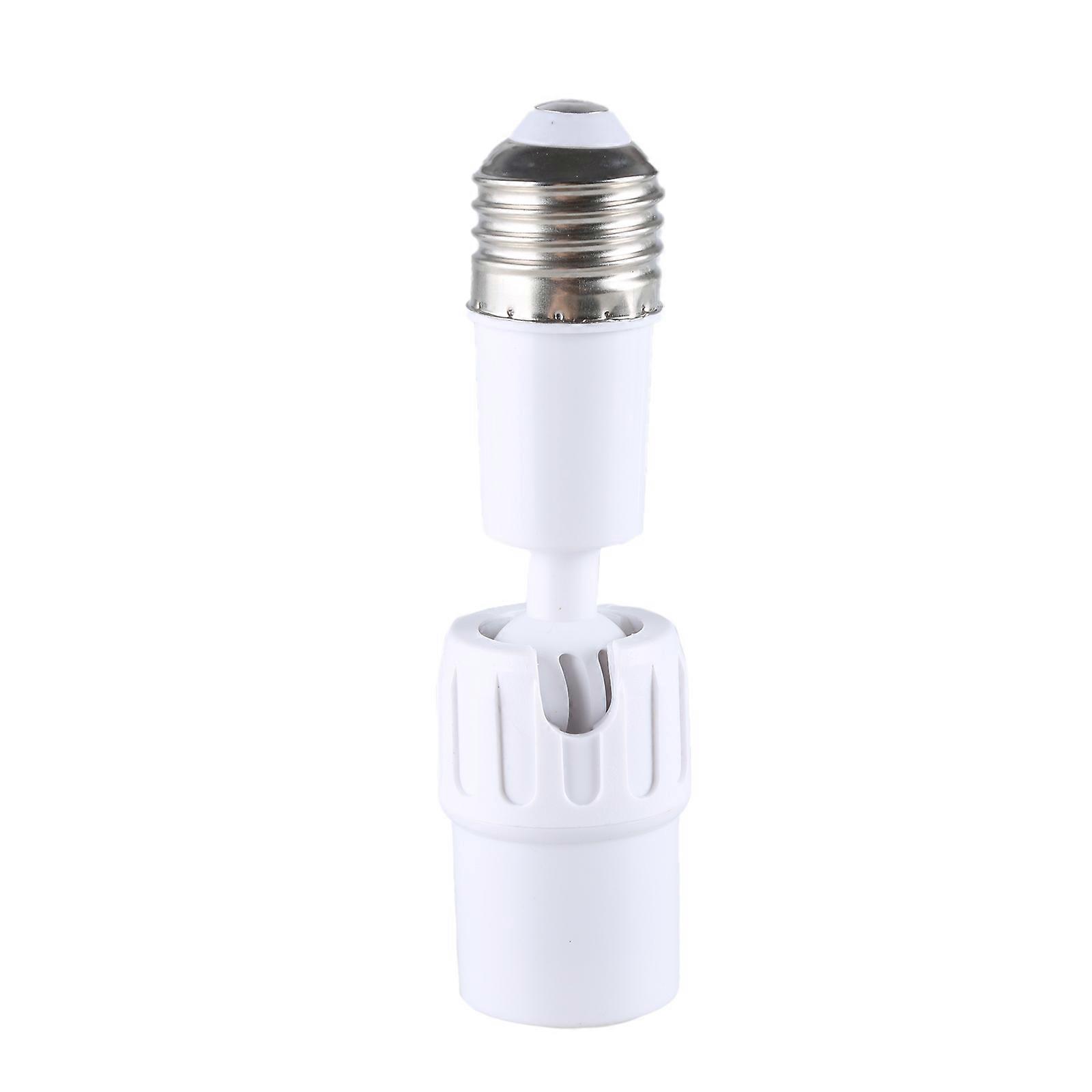 E27 to E27 Socket Extender Rotatable Light Fixture Adapter for LED Incandescent Fan Camera Rotatable Light Fixture