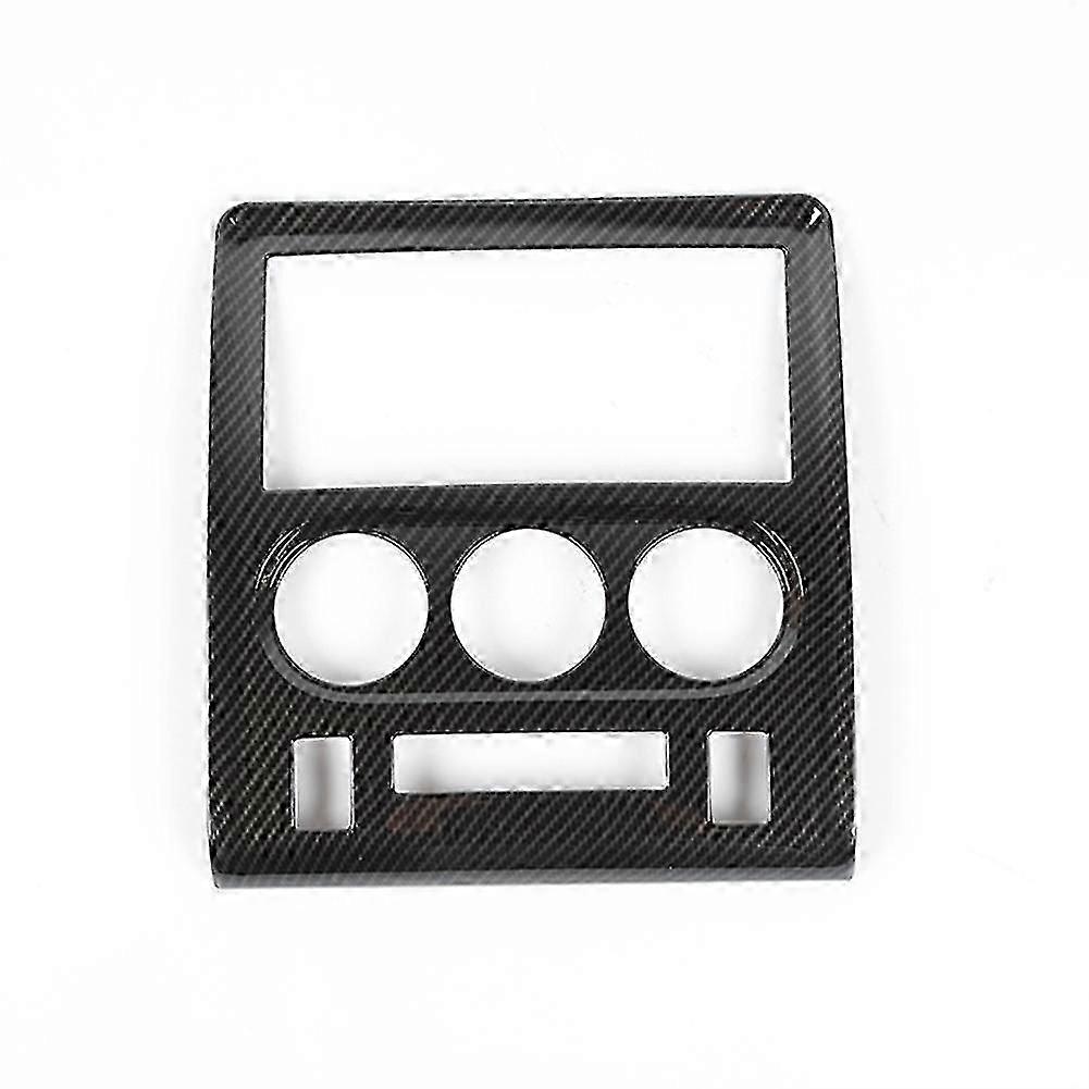 For Dodge Center Console Navigation Air,carbon Fiber Black