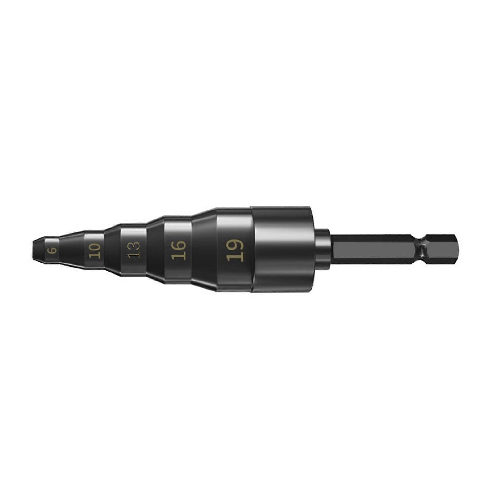 6/9/12/16/19mm 5 in 1 Tube Expander Robust Carbon Steel Flaring Tool with Secure Grip Handle for Automotive and Home Use