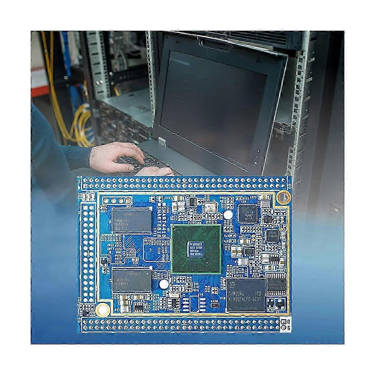 Smart4418 Core Board+Heat Sink S5P4418 Core 1+8G EMMC Gigabit LAN Android 7.0//OpenWrt Core Board