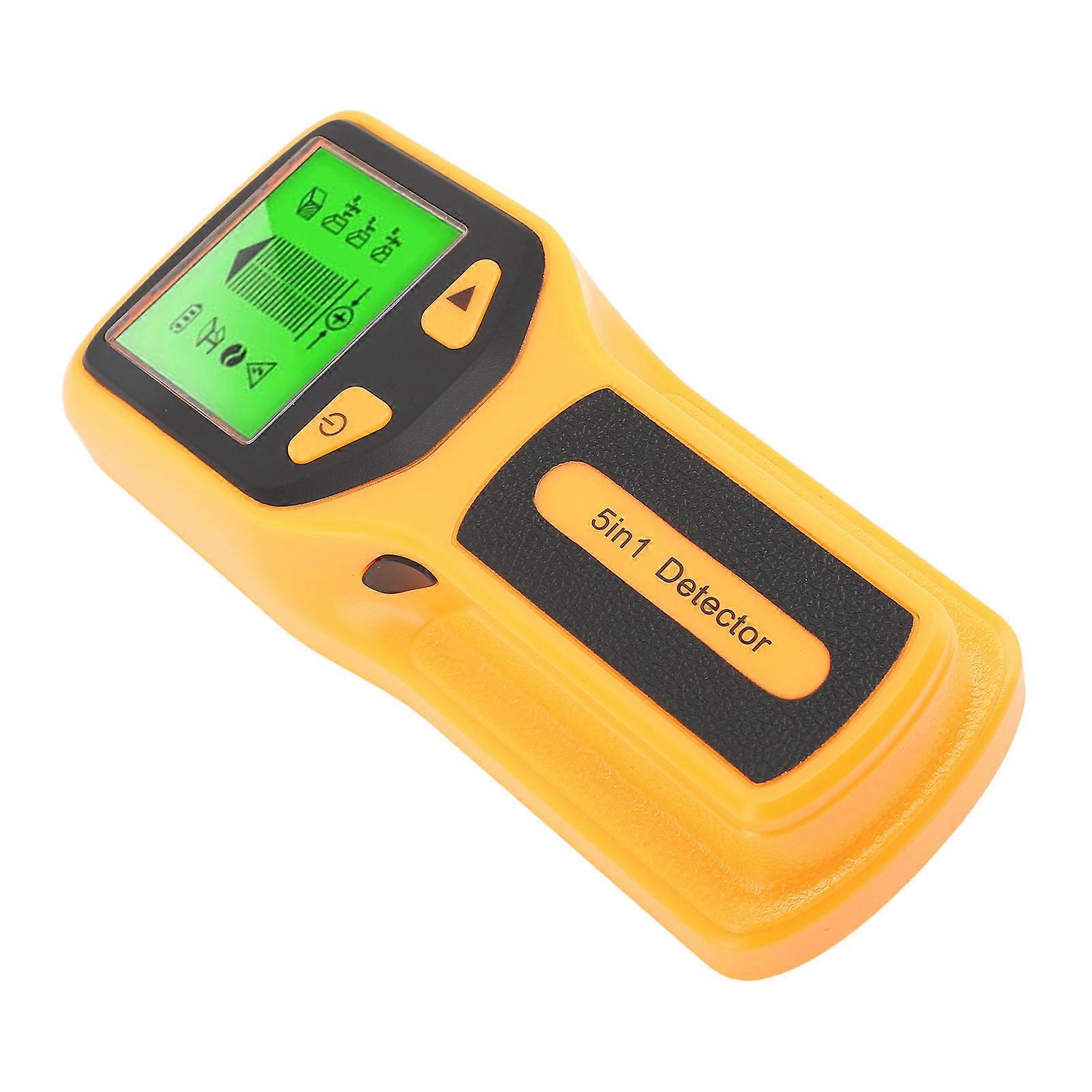 Stud Finder High Sensitivity 5 in 1 Stud Detector with Digital LCD Display Intelligent Microprocessor Chip for Wood AC Wire Metal Studs Joist Pipe 