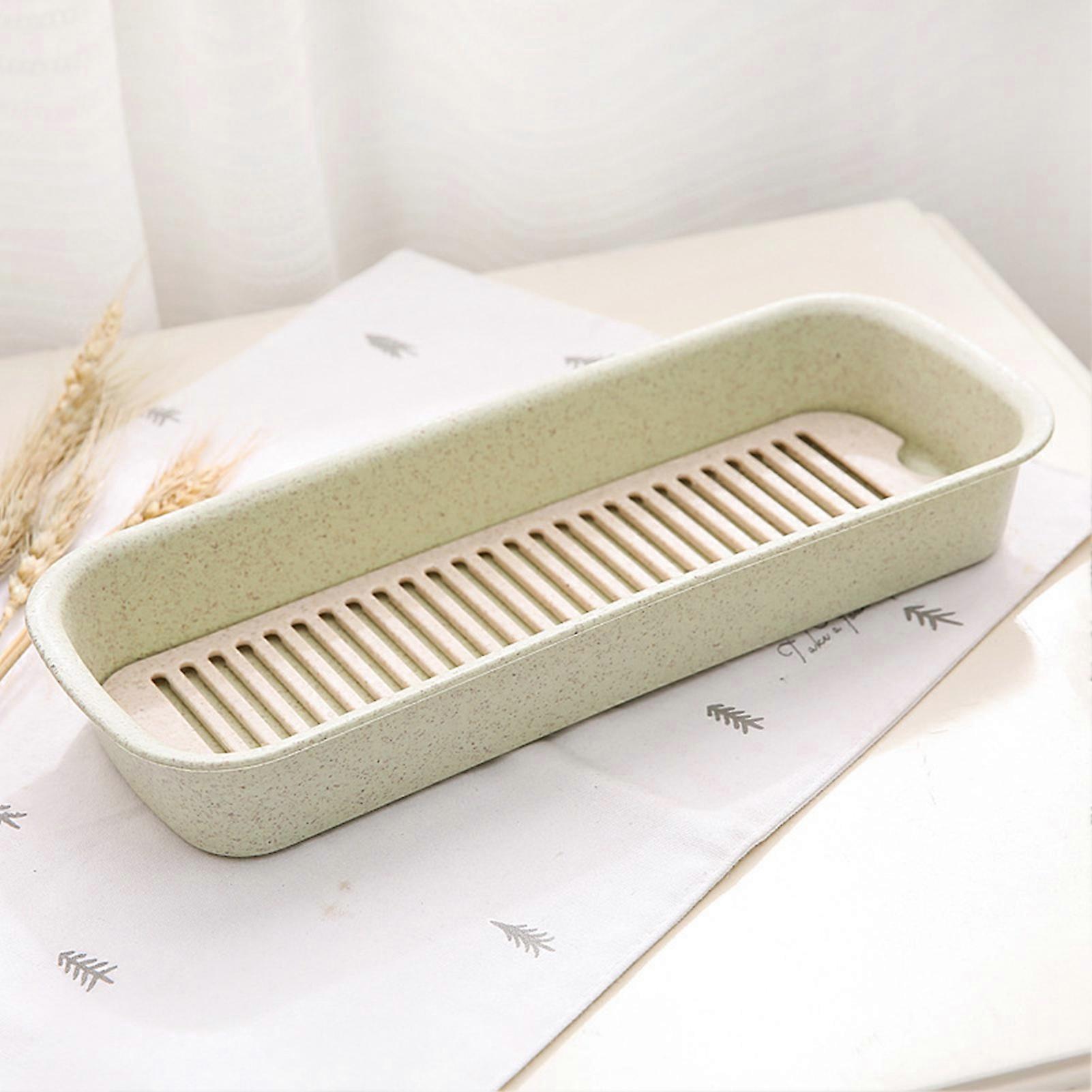 Flatware Box Removable Draining Tray Multi Functional Tableware Organizer for Chopsticks Spoon Fork 