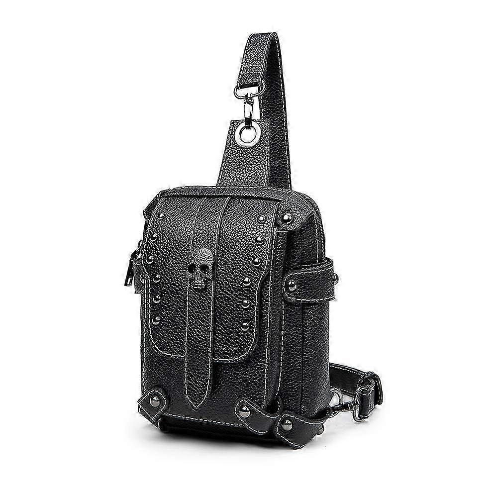 Leather sling bag suitable for casual travel