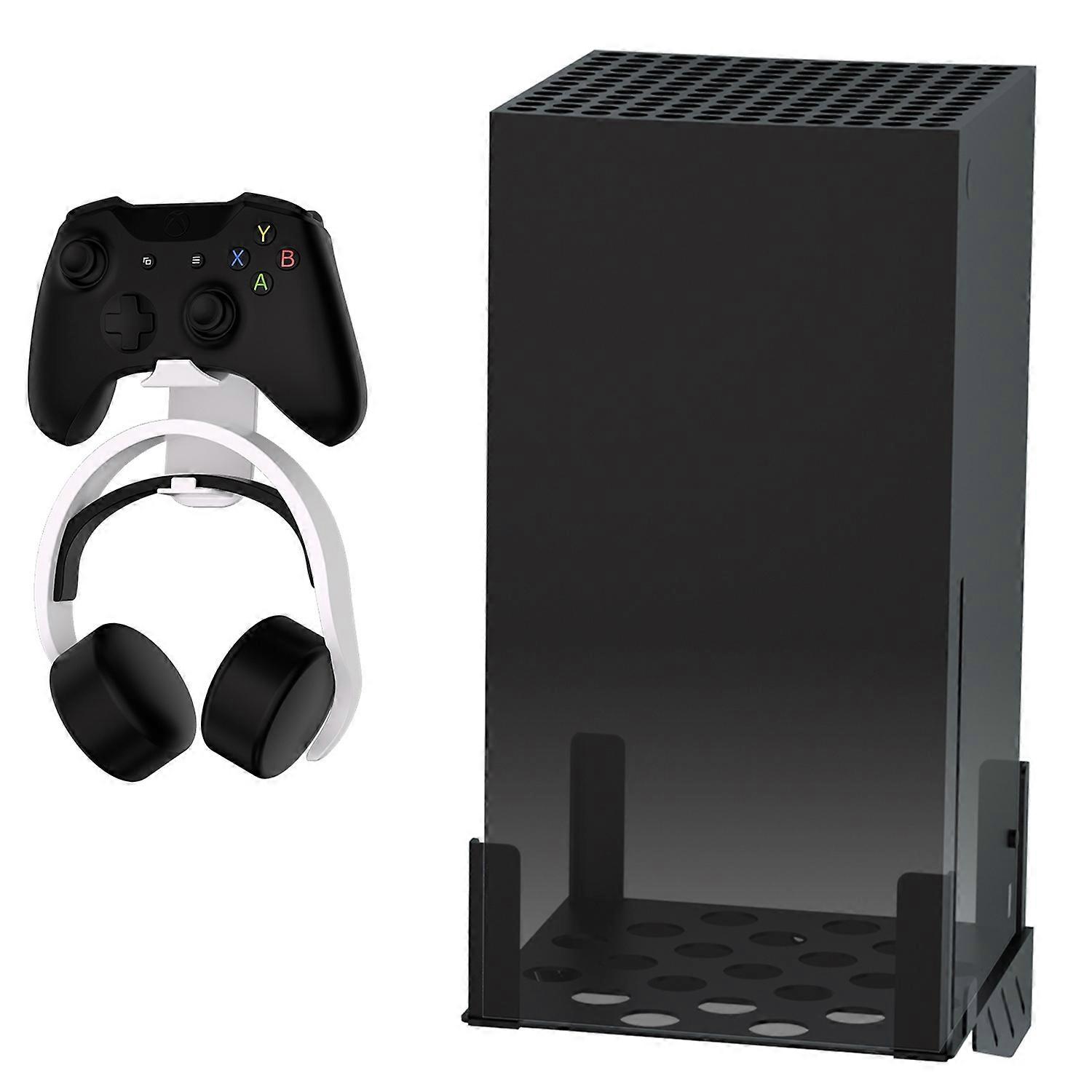 JYS-X139 Wall Mountlder for Xbox Series X Console Bracket Set with Controllerlder Headphone
