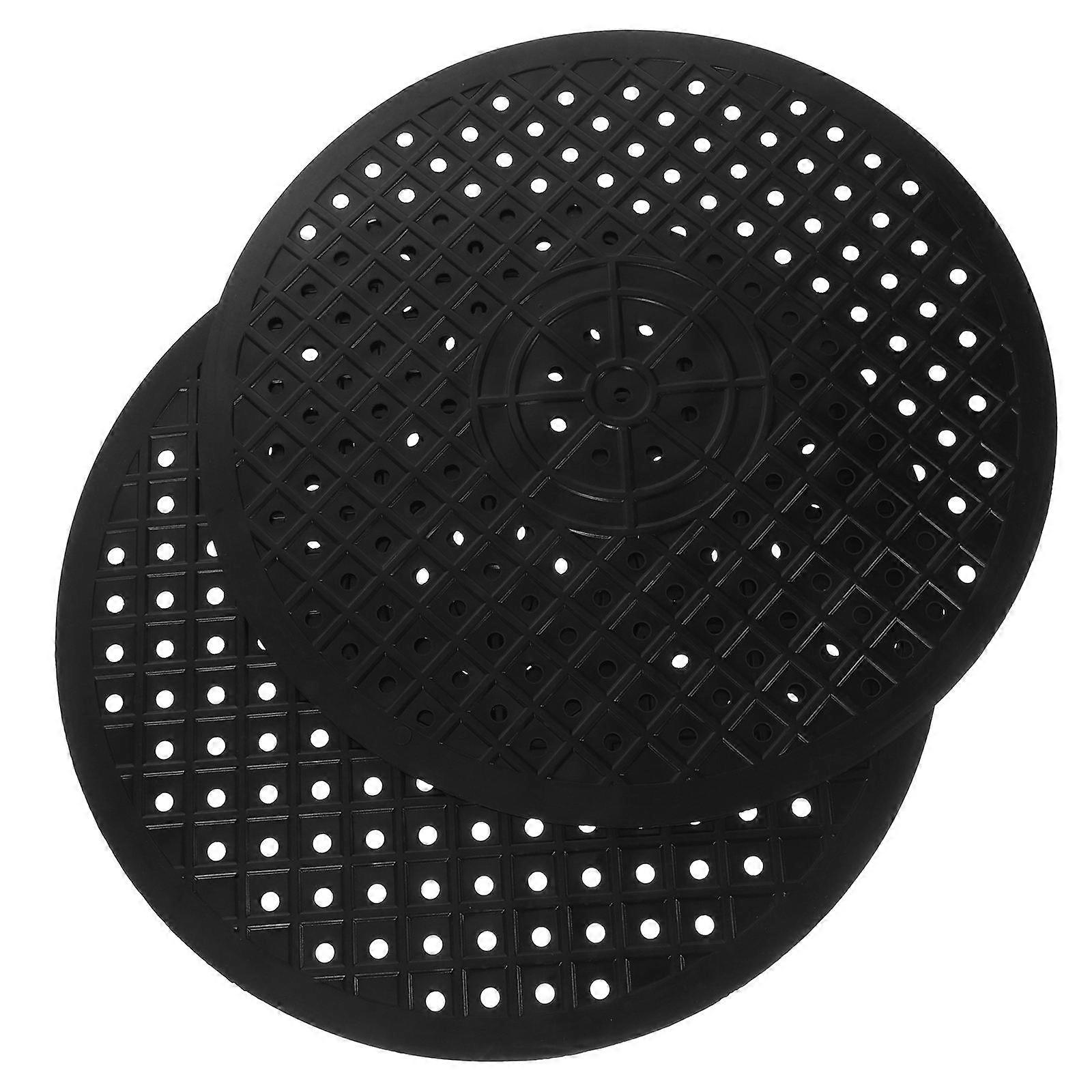 Here's a polished and professional product description for your **2pcs Kitchen Sink Draining Mat Set**:
### **2pcs Round Kitchen Sink Draining