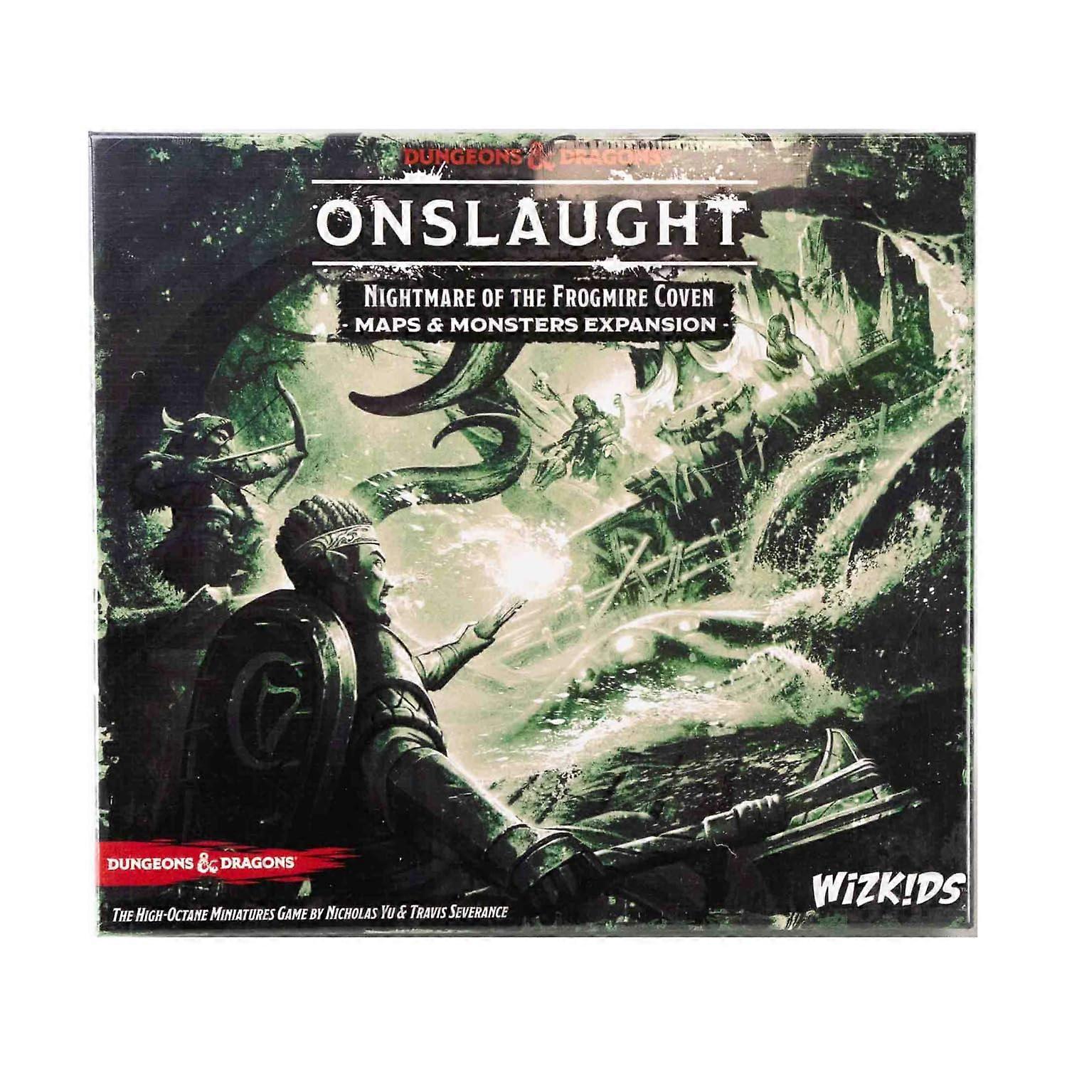 Dungeons & Dragons Onslaught: Nightmare Of The Frogmire Coven - Maps & Monsters Expansion