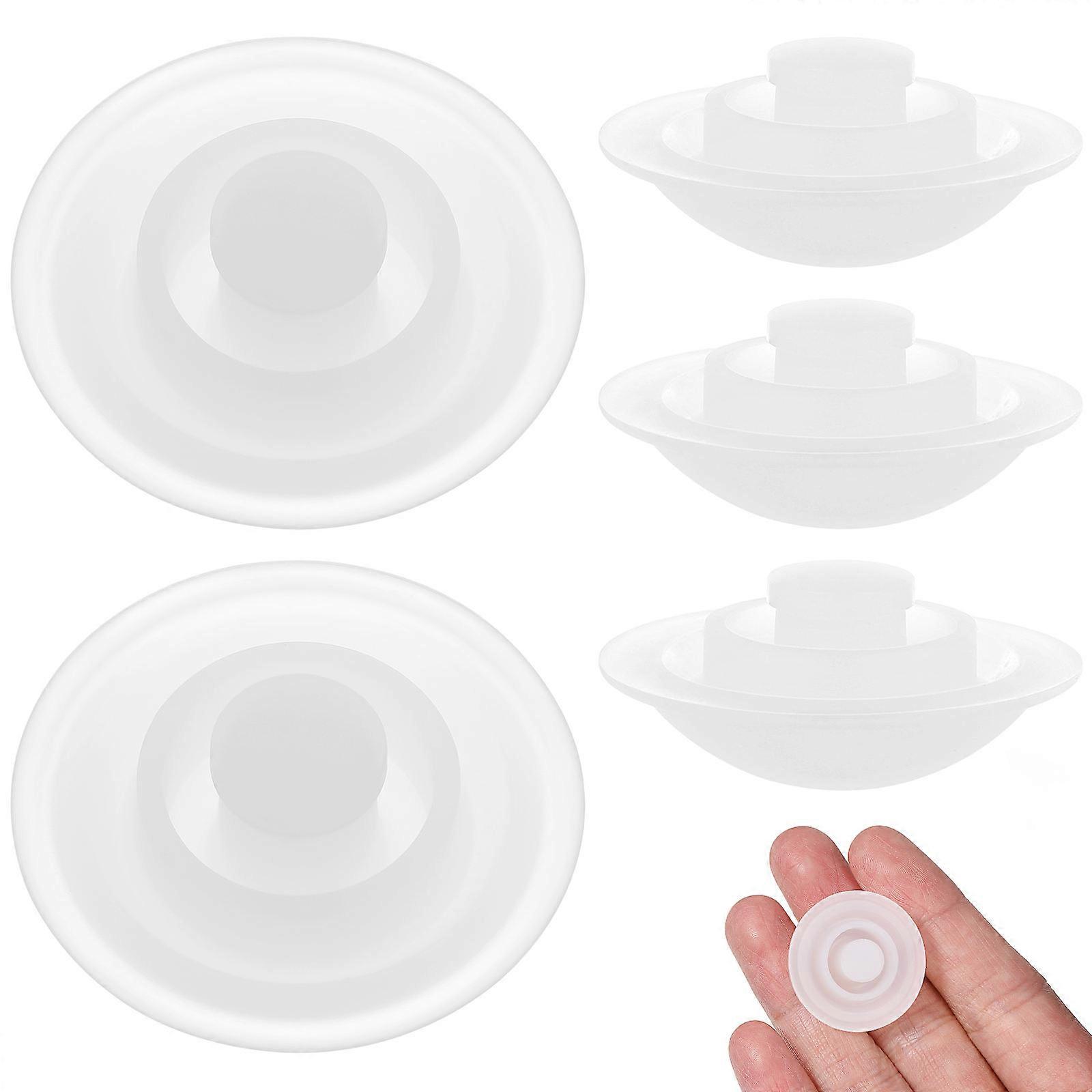 Silicone Belly Bottle Leak Stopper Spill Plug Pack of 5 Lightweight, Wear Resistant, Easy to Use Accessory for Water Cup Caps