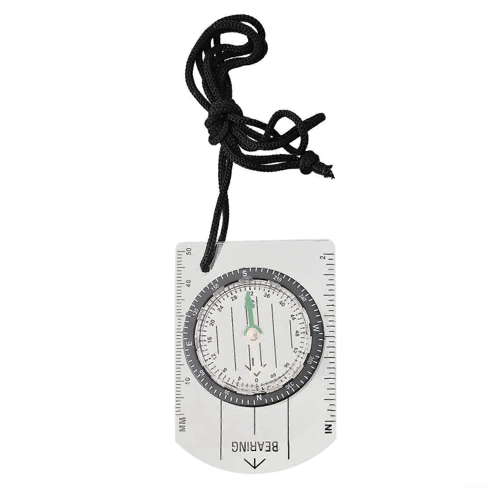 Explore with Confidence Outdoor Map Scale Ruler for Camping, Hiking, Survival