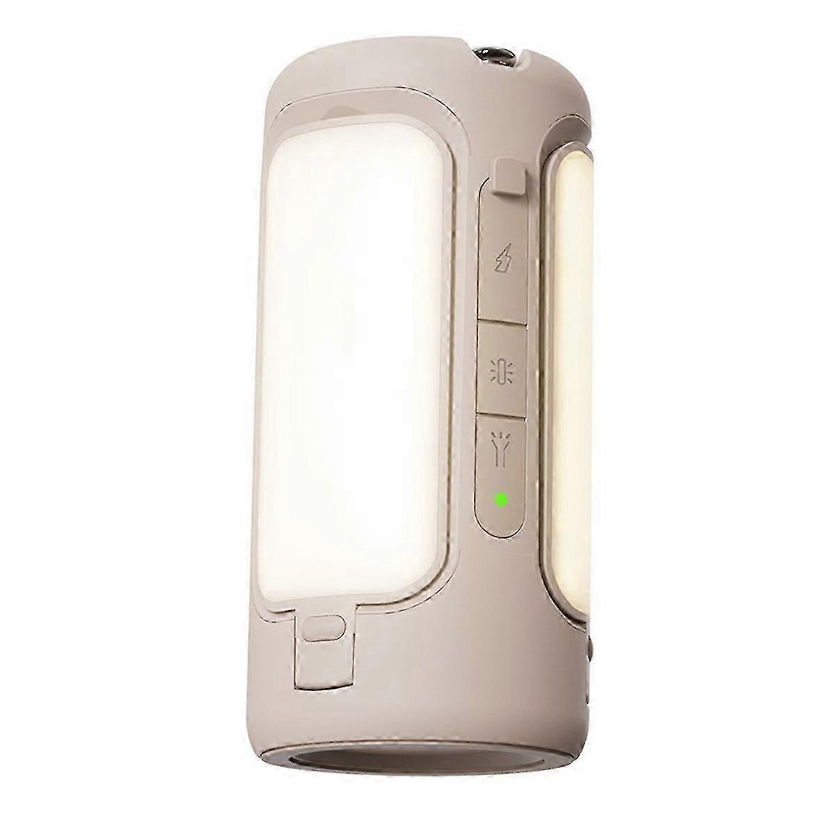 Foldable camping light, strong light portable light,White SZRH
