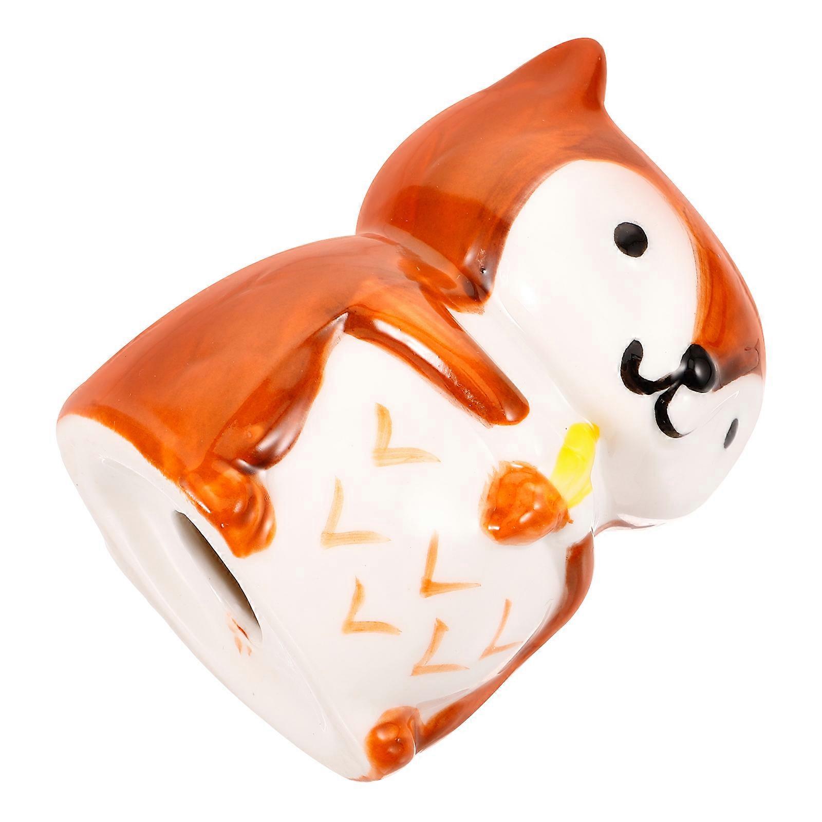 Cartoon Egg Cup Ceramic Egg Holder for Breakfast Use