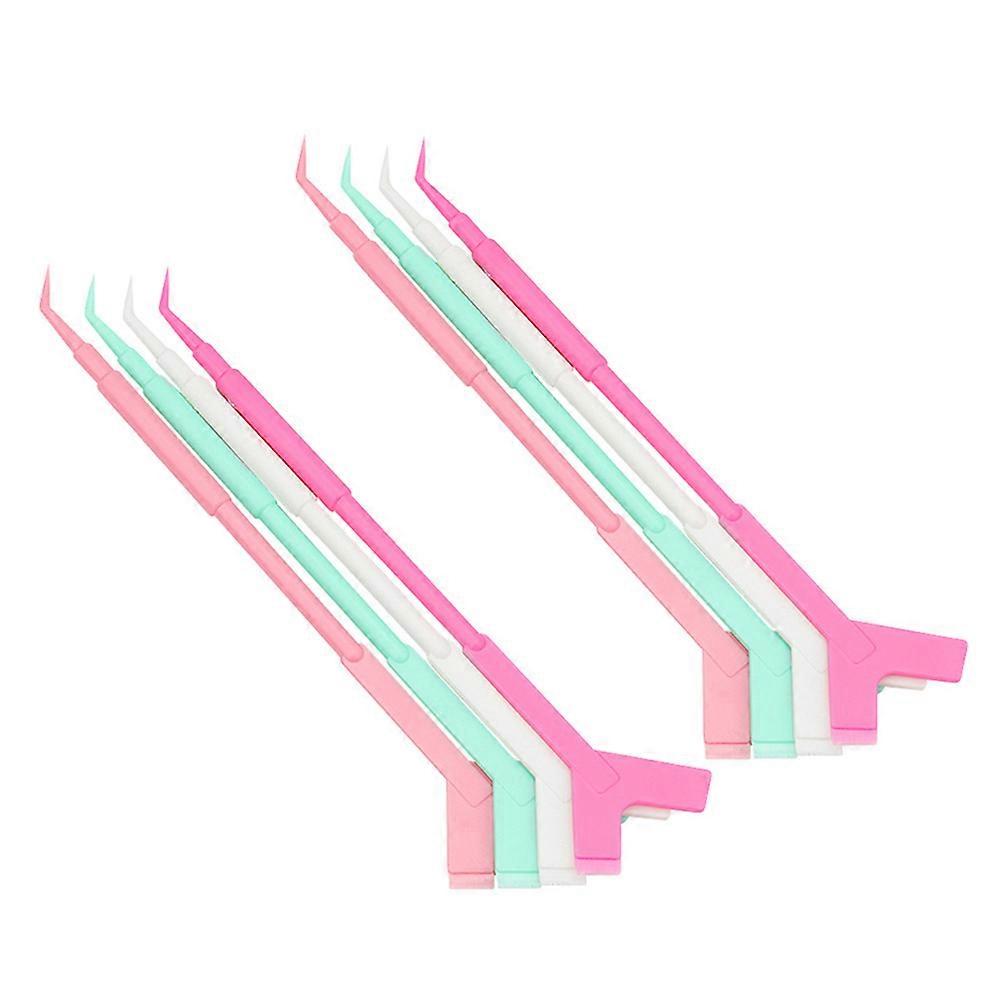 60pcs Eyelash Lift Tools Ergonomic Grafting Brushes for Curling and Lifting, Safe Material for Home and Salon Use