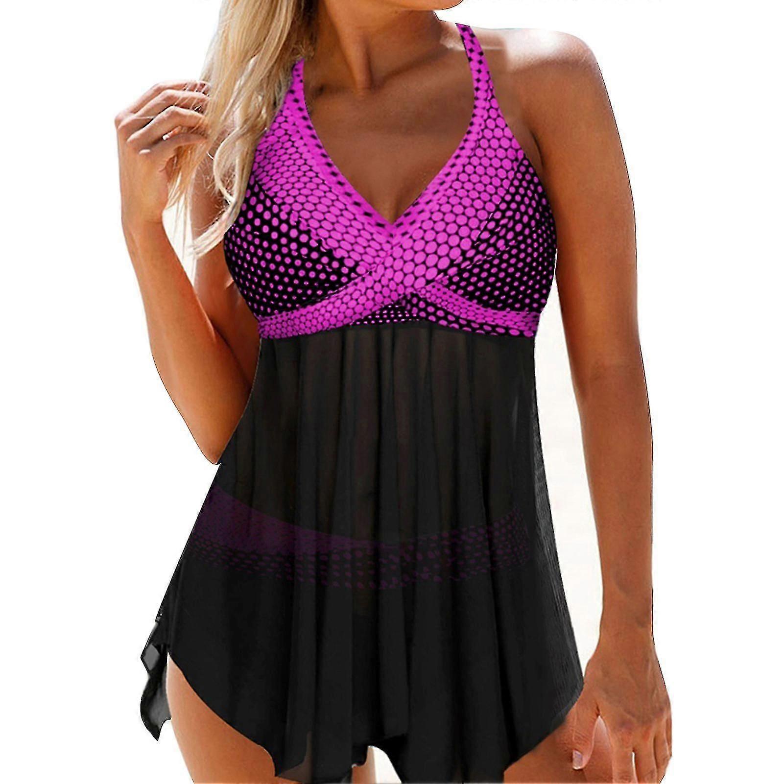 Maillots de bain pour femmes Plus Size Costume de bain en polyester sans dos pour dames Nouveau