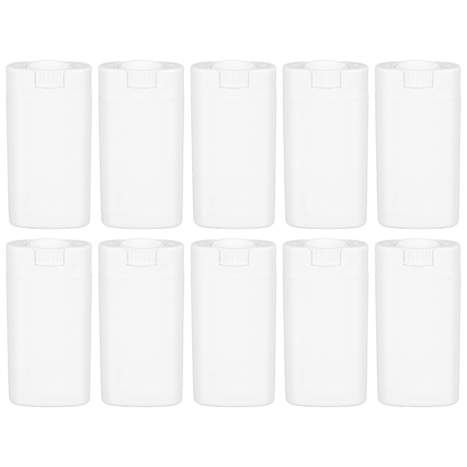 10 st deodorantbehållare praktiska krämflaskor bärbara förvaringsflaskor