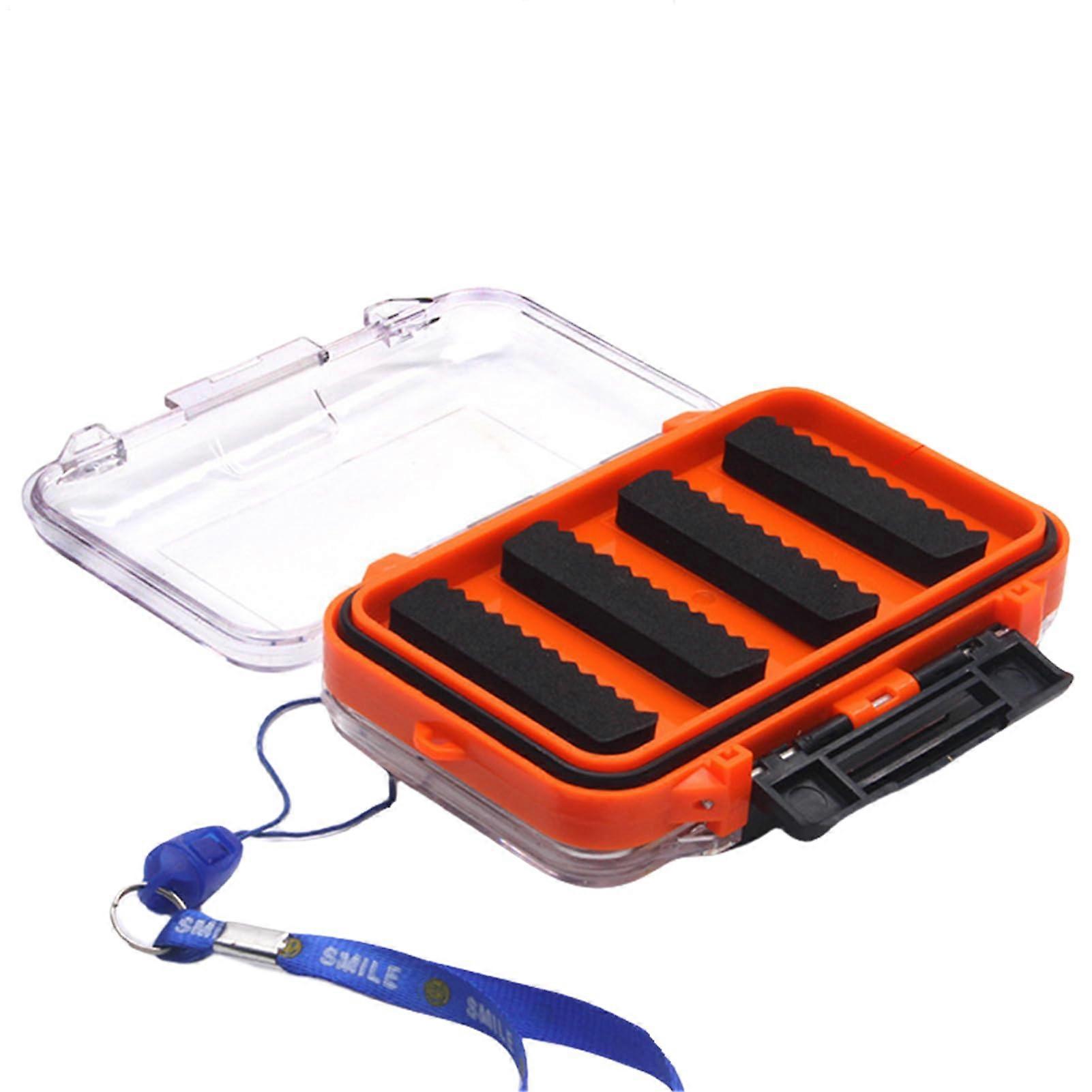 lightweight bait box for fishing accessories with jig hook compartments