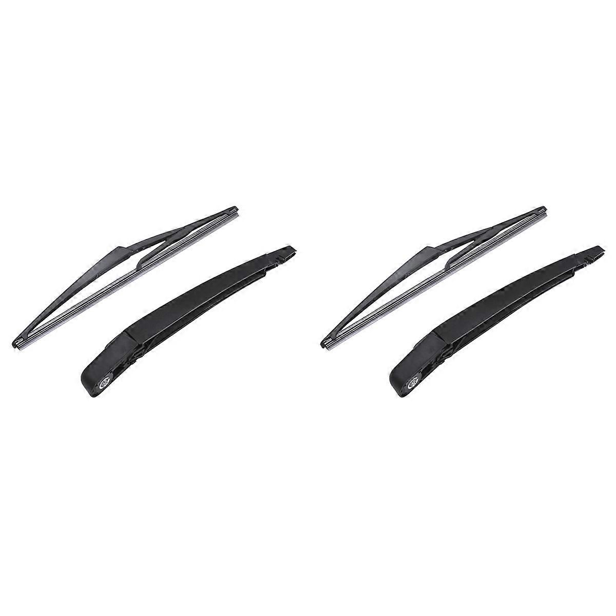 2Pcs Car Windscreen Rear Window Wiper 12Inch for 