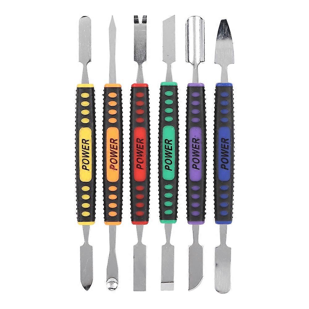 6Pcs Dual Head Pry Opening Tool Kit for Cell Phone