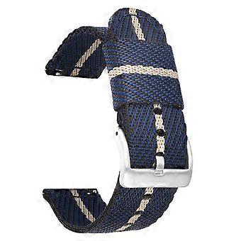 Huawei GT2 Smartwatch Bracelet en nylon - Bracelet résistant à la transpiration, bleu (46 mm)