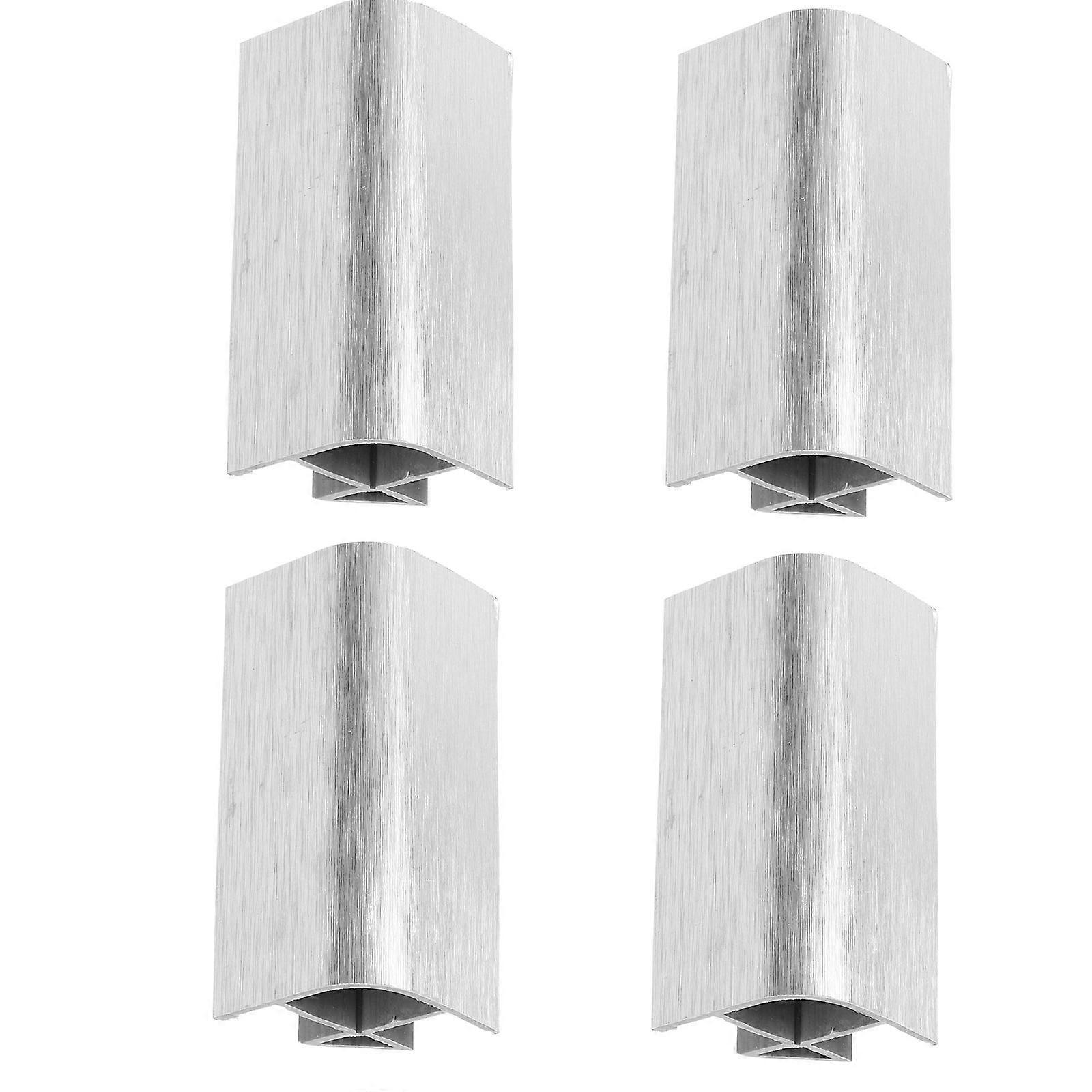 Corner Protector Set for Cabinet Bottom Gaps, Durable Kitchen Accessory for Dirt Prevention and Stylish Border Protection