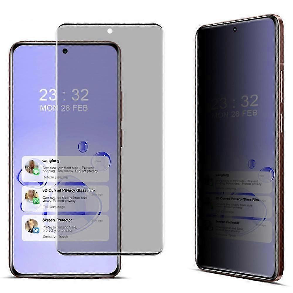 For Realme GT 7 Pro 5G Anti-Spy Tempered Glass Screen Protector (No Edge Version)