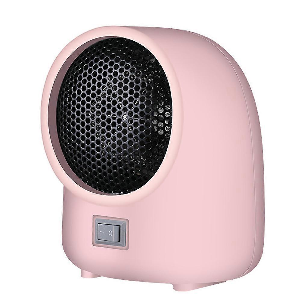 Electric Heater, Small Portable Heaters For Indoor Use, Mini Space Heater For Home Use-Pink-Eu Plug