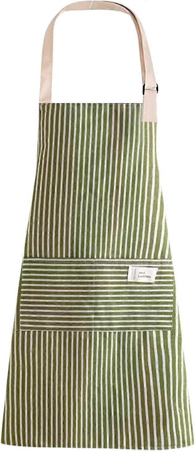 1pcs Chef Kitchen Aprons, Adjustable Apron with Pocket