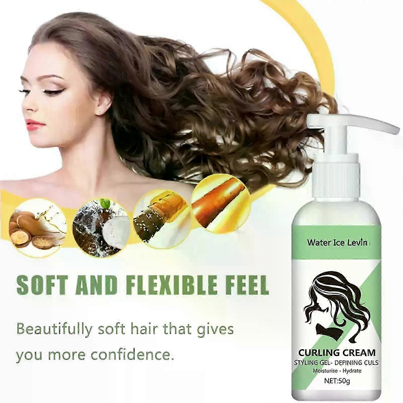 Krem do kręcenia włosówKrem do włosów curl - stylizacja i odżywianie, krem do loków do włosów falowanych, krem definiujący loki do włosów kręconych, krem do włosów kręconych