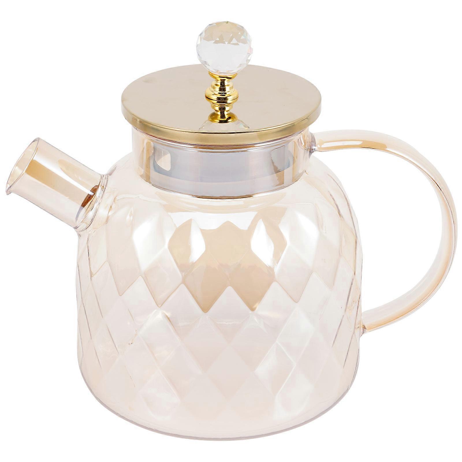 Beverage Pitcher Water Jug For Living Room Delicate Appearance Juice 19.5x15cm Capacity 1L 1Pack