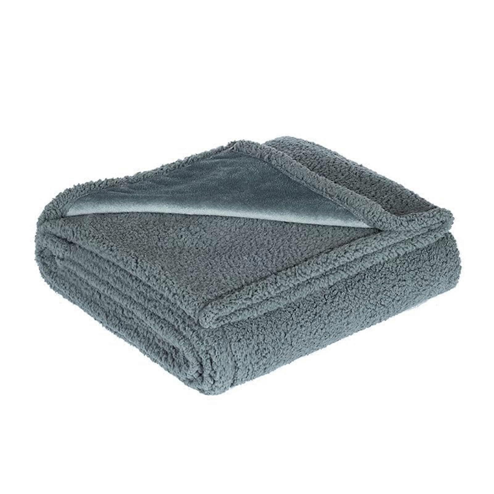 Waterproof Love Blanket, Waterproof Snuggle Blanket, Waterproof Blanket for Bed Couch Sofa (71 * 100CM, Gray)
