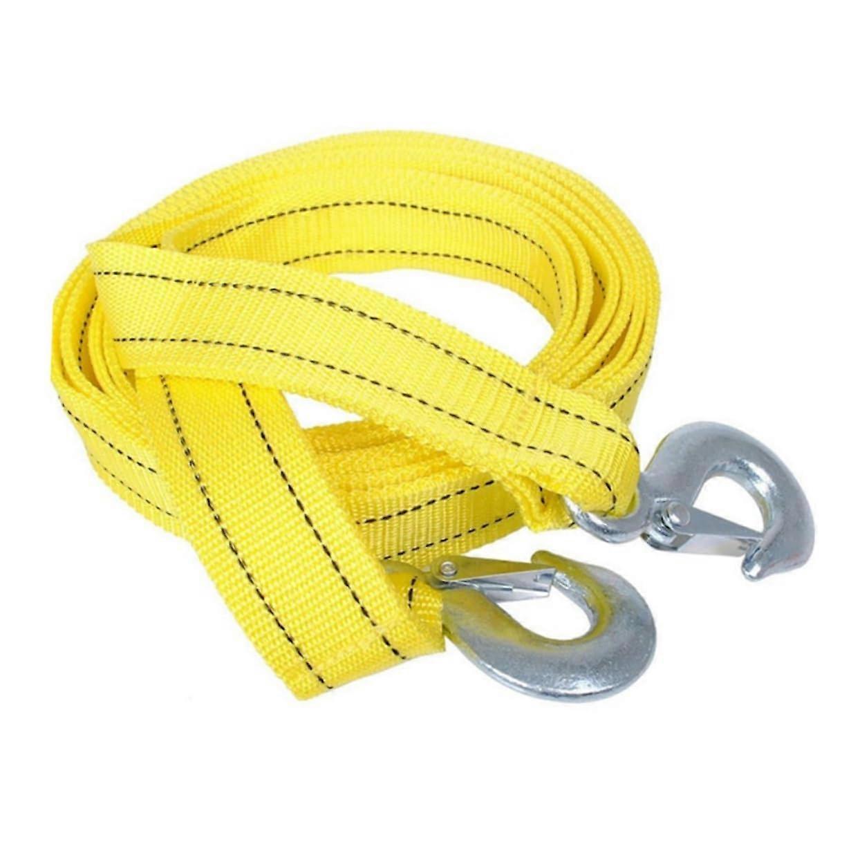 Tow Rope for Trucks and Cars, Heavy-Duty Towing Strap with Recovery Loop and Storage Bag, 10 Ton Capacity